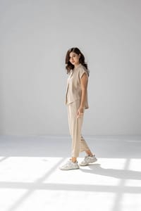 Women’s Crepe Two-Piece Set – Modest Daily Wear | R2012 thumb 3