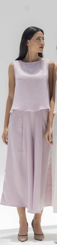 Women’s Crepe Two-Piece Set – Structured Soft Fit | 4216 thumb 2