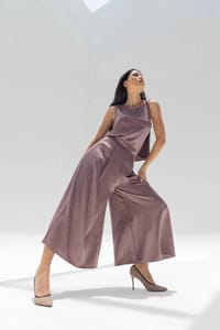 Women’s Crepe Two-Piece Set – Structured Soft Fit | 4216 thumb 3