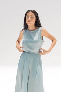Women’s Crepe Two-Piece Set – Structured Soft Fit | 4216 thumb 5