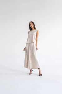 Women’s Crepe Two-Piece Set – Structured Soft Fit | 4216 thumb 6