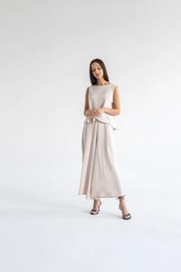 Women’s Crepe Two-Piece Set – Structured Soft Fit | 4216 thumb 7