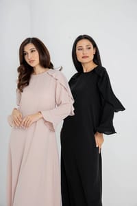 Women’s Crepe Dress – Modest Everyday Wear | TK32 thumb 8