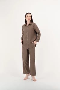 Women’s Linen Travel Set – Shirt & Pants | TR20 thumb 1