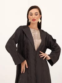عباية كريب نسائية أنيقة – إطلالة يومية محتشمة | wb6 thumb 13