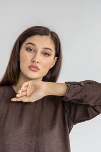 طقم كريب نسائي قطعتين – إطلالة يومية محتشمة | 5512 thumb 6