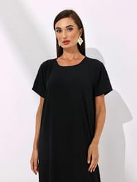 Miral Comfort Crepe Dress | d00 thumb 7