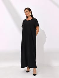 Miral Comfort Crepe Dress | d00 thumb 8