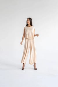 Women’s Cotton Stretch Two-Piece Set – Comfortable Daily Wear | GT101 thumb 3