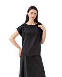 Satin Crepe Skirt Set - T118 thumb 4