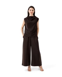 Crepe Wide-Leg Set - 1310 thumb 4