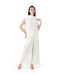 Crepe Wide-Leg Set - 1310 thumb 5