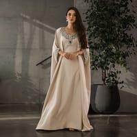 Luxury Crystal-Embroidered Kaftan – Premium Evening Glow Collection thumb 5