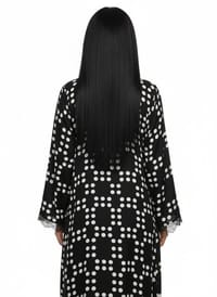 Polka Dots Abaya thumb 5