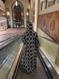Polka Dots Abaya thumb 6