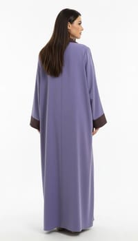Lavender/Grapes Abaya thumb 5
