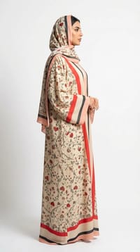 Summer Printed Abaya 02 thumb 5
