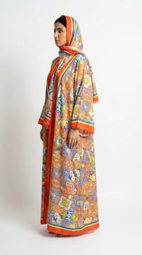Summer Printed Abaya 03 thumb 5
