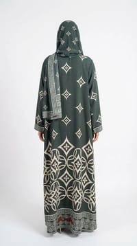Summer Printed Abaya 09 thumb 5