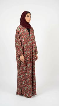 Summer Printed Abaya 12 thumb 5