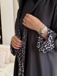 Marwa satin abaya thumb 3