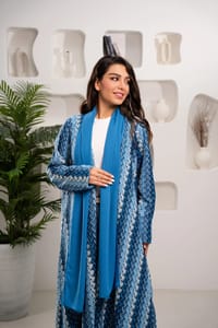 Blue horizon abaya thumb 1