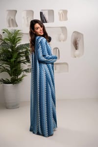 Blue horizon abaya thumb 2