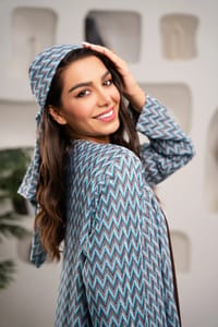 Azure flow abaya thumb 3