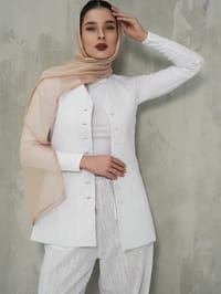 Leena linen set - Vest Only thumb 1