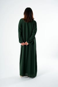 Saira Set green Abaya thumb 3