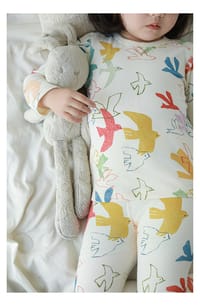 colorful bird pijama thumb 9