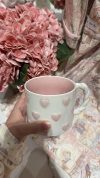 Pink heart mug 💖 thumb 2