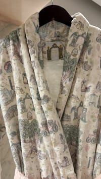 Castle garden fluffy robe⛲️🌳 thumb 3