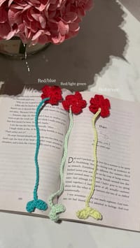 Flower book mark thumb 1