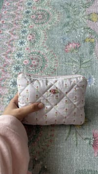 Rose blush touch up pouch🌸 thumb 1
