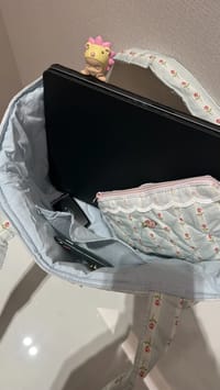 Blue hour tote bag🌷 thumb 4