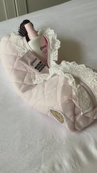 Pink heart hair tool pouch thumb 3