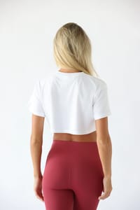 Crop T-shirt white thumb 3