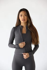 Paris long sleeve set grey thumb 1