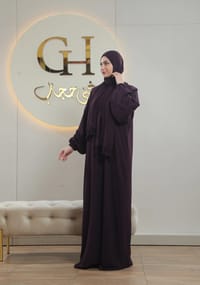 عباءة صلاة كم مطاطي thumb 7