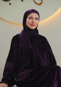 عباءة صلاة مخمل(شتوي) thumb 2