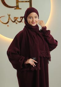 عباءة صلاة صوف شانيل (شتوي) thumb 6