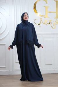 عباءة صلاة الفرسان نمط مربعات thumb 6