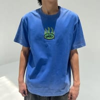 Blue Flame Acid-Washed-Distressed tee thumb 3