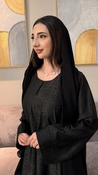 Faye Abaya black | Closed thumb 2
