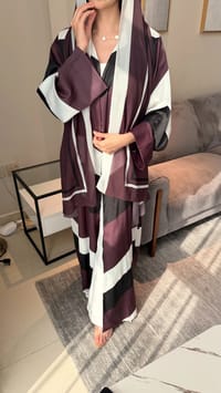Saba Printed Abaya thumb 2