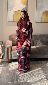 Amora Printed Abaya thumb 3