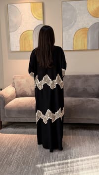 Nila Abaya Black thumb 4