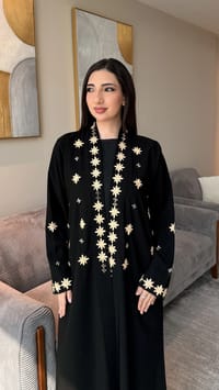 Emana Abaya Black thumb 1