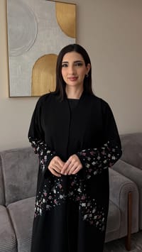 Nada  Abaya Black thumb 1
